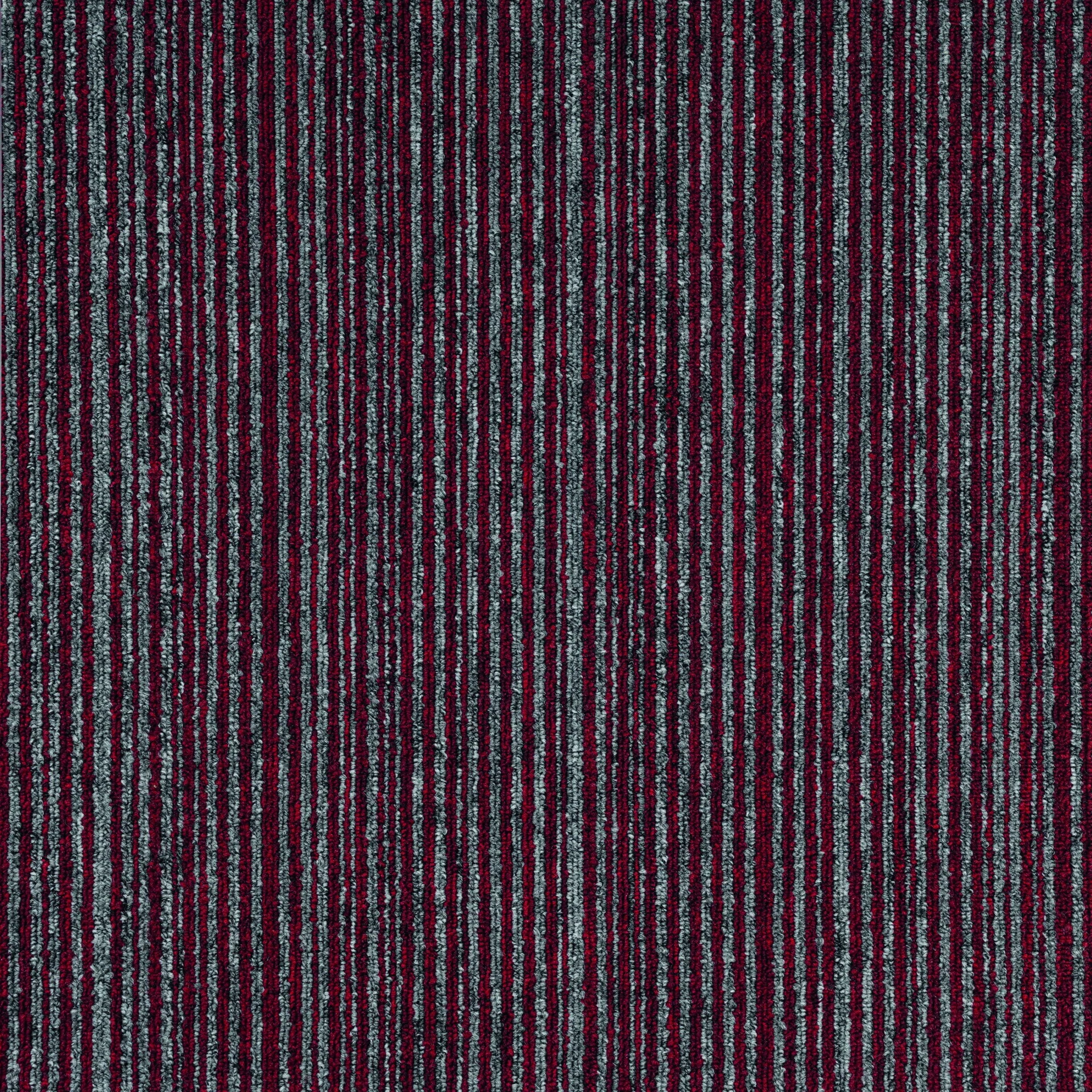 Lagom 012 — Gri - Kırmızı Karo Halı
